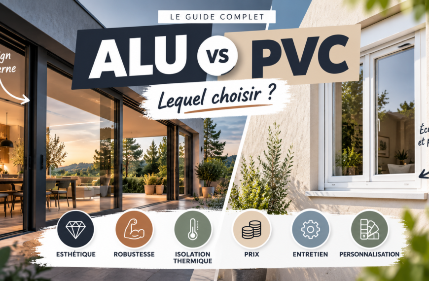 Alu ou PVC : comment choisir la menuiserie adaptée à vos besoins ?