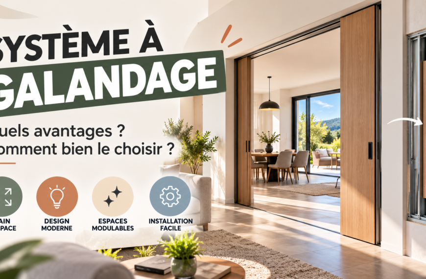 Le galandage : la solution élégante pour un intérieur ouvert et lumineux